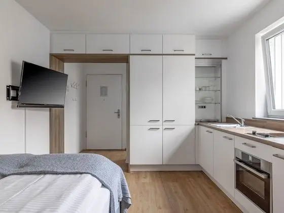 Apart Daire, 1 Çift Kişilik Yatak (Augsburg Am Katzenstadel | Suite S)