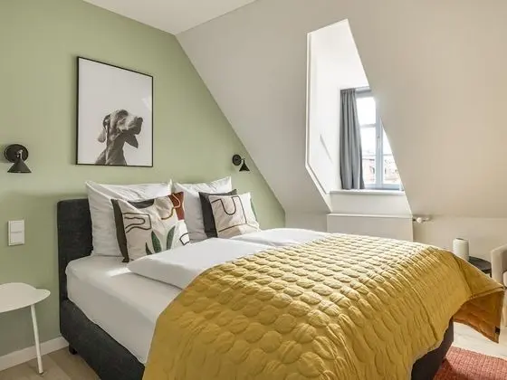 Apart Daire, 1 Büyük (Queen) Boy Yatak (Bamberg Maximiliansplatz | Suite S)