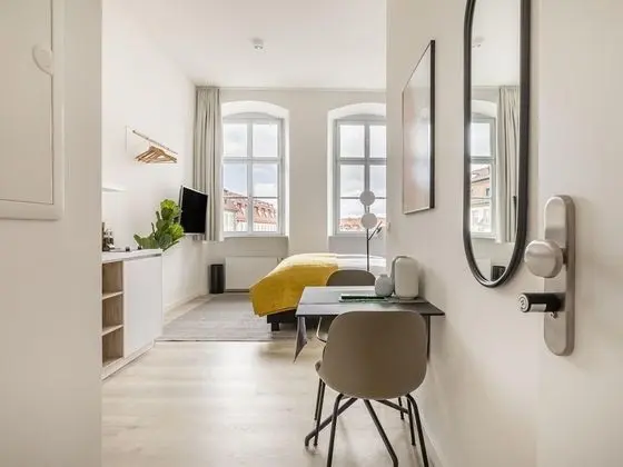 Apart Daire, 1 Büyük (Queen) Boy Yatak (Bamberg Maximiliansplatz | Suite S)
