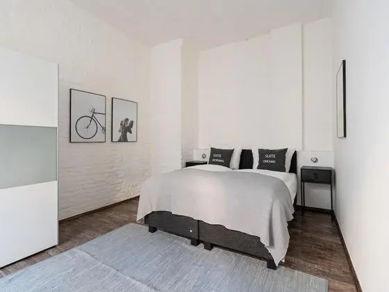 Apart Daire, 1 Büyük (Queen) Boy Yatak ve Çekyat (Berlin Kopenhagener Str. | One-Bedroo)