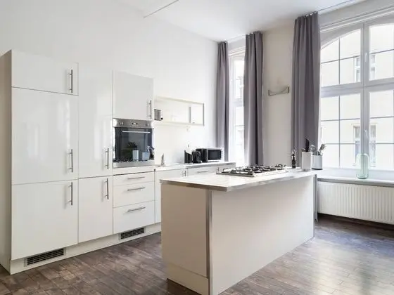 Apart Daire, 1 Büyük (Queen) Boy Yatak ve Çekyat (Berlin Kopenhagener Str. | One-Bedroo)