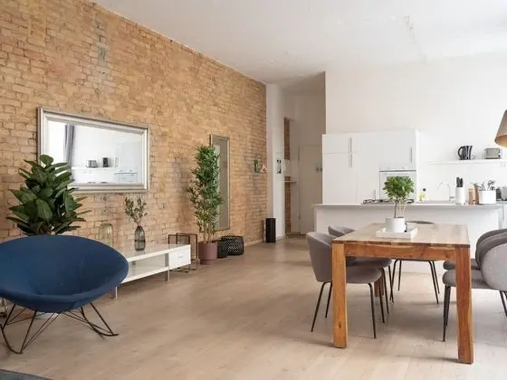 Apart Daire, 1 Büyük (Queen) Boy Yatak ve Çekyat (Berlin Kopenhagener Str. | One-Bedroo)