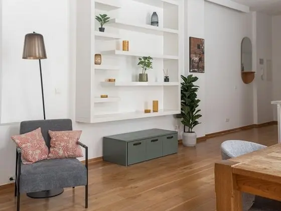 Apart Daire, 1 Büyük (Queen) Boy Yatak ve Çekyat (Berlin Kopenhagener Str. | One-Bedroo)