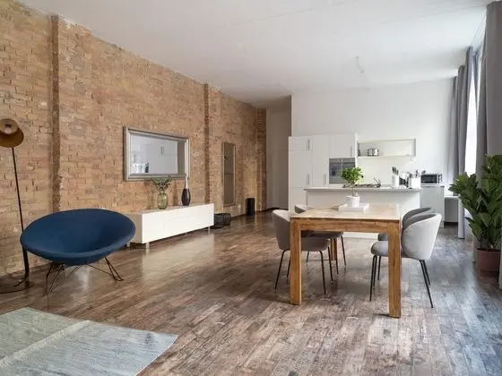 Apart Daire, 1 Büyük (Queen) Boy Yatak ve Çekyat (Berlin Kopenhagener Str. | One-Bedroo)