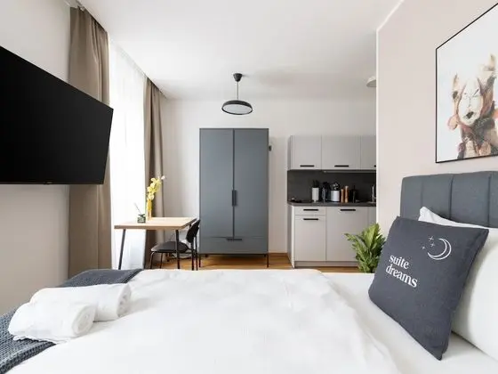 Apart Daire, 1 Çift Kişilik Yatak (limehome Villach Gerbergasse | Single)