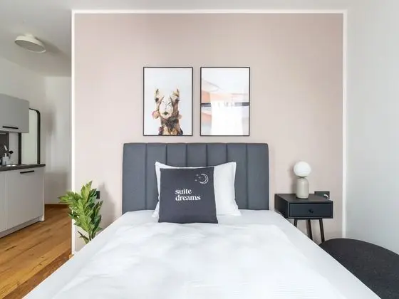 Apart Daire, 1 Çift Kişilik Yatak (limehome Villach Gerbergasse | Single)