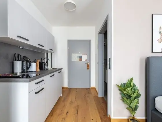 Apart Daire, 1 Çift Kişilik Yatak (limehome Villach Gerbergasse | Single)