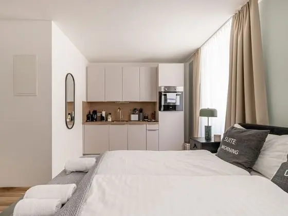 Apart Daire, 1 Büyük (Queen) Boy Yatak (limehome Villach | Suite M)