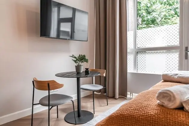 Apart Daire, 1 Büyük (Queen) Boy Yatak (Den Haag Keizerstraat | Suite L with )