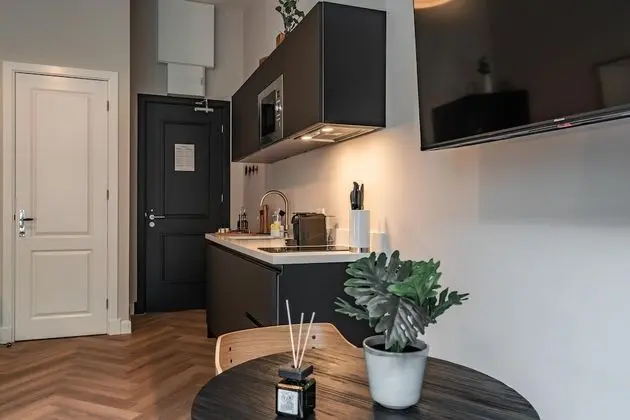 Apart Daire, 1 Büyük (Queen) Boy Yatak (Den Haag Keizerstraat | Suite L with )