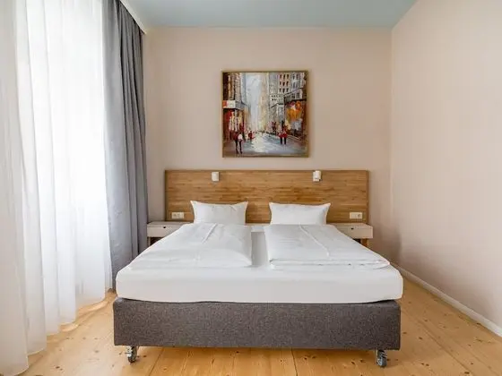 Apart Daire, 1 Büyük (Queen) Boy Yatak, Bahçe Manzaralı (limehome Dresden Tannenstraße | Suite)