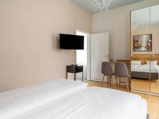Apart Daire, 1 Büyük (Queen) Boy Yatak, Bahçe Manzaralı (limehome Dresden Tannenstraße | Suite)