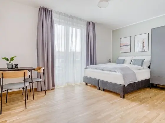 Apart Daire, 1 Büyük (Queen) Boy Yatak (Dresden Wallstr | Suite L + Balcony )