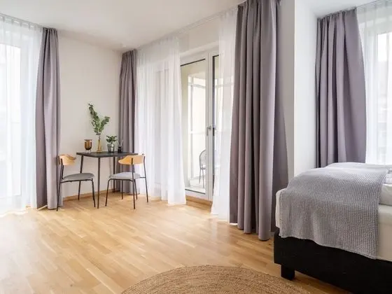 Apart Daire, 1 Büyük (Queen) Boy Yatak (Dresden Wallstr | Suite L + Balcony )
