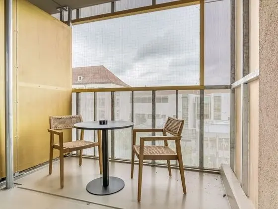Apart Daire, 1 Büyük (Queen) Boy Yatak (Dresden Wallstr | Suite L + Balcony )