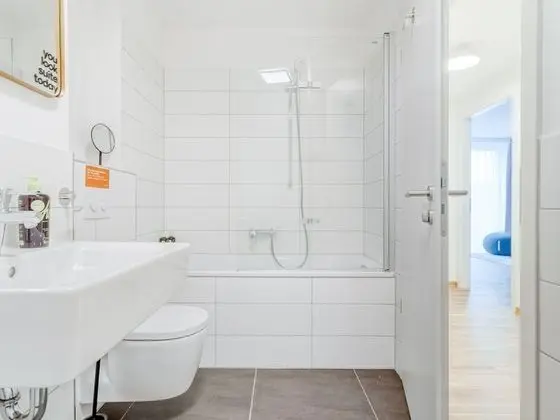 Apart Daire, 1 Büyük (Queen) Boy Yatak (Dresden Wallstr | Suite M + Balcony)