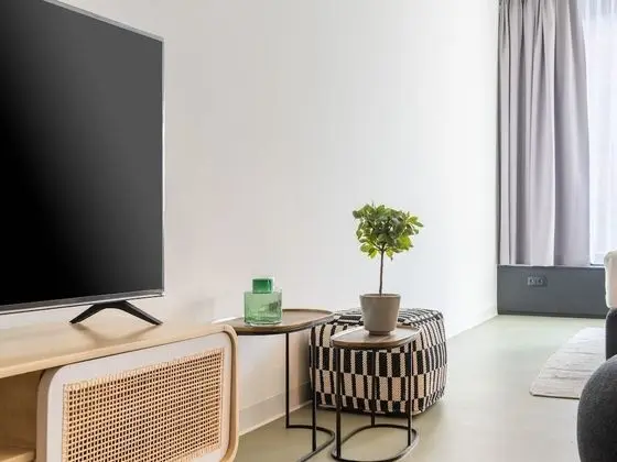 Apart Daire, 1 Büyük (Queen) Boy Yatak ve Çekyat (limehome Erfurt Welsch-Str. | Suite L)