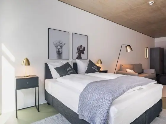 Apart Daire, 1 Büyük (Queen) Boy Yatak ve Çekyat (limehome Erfurt Welsch-Str. | Suite L)
