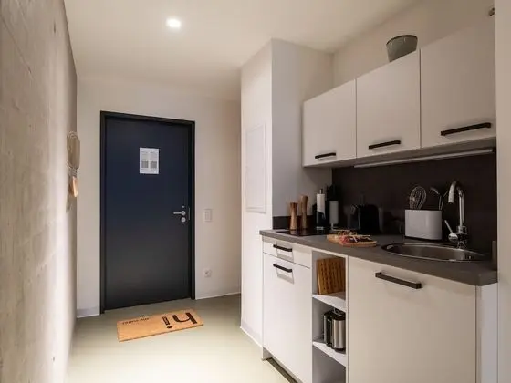 Apart Daire, 1 Büyük (Queen) Boy Yatak ve Çekyat (limehome Erfurt Welsch-Str. | Suite X)