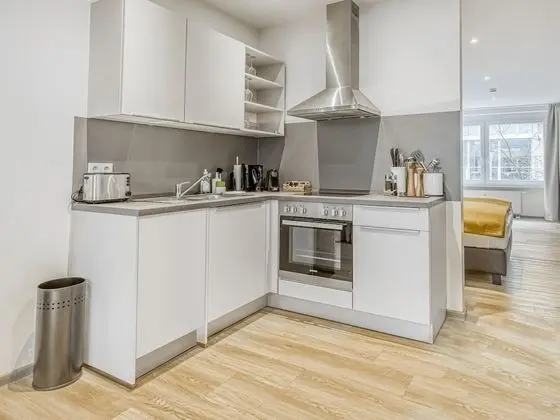 Apart Daire, 1 Büyük (Queen) Boy Yatak (Essen Kibbelstr | Suite XL + Sofa Bed)