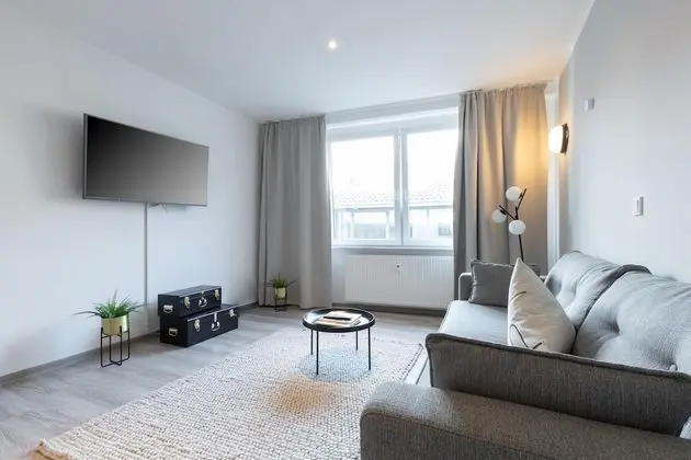Apart Daire, 1 Büyük (Queen) Boy Yatak ve Çekyat (Essen Kibbelstr | Suite XL + Sofa Bed)