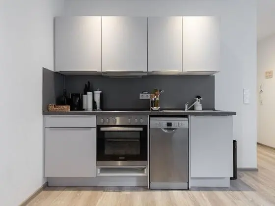 Apart Daire, 1 Büyük (Queen) Boy Yatak ve Çekyat (Essen Kibbelstr | Suite XL + Sofa Bed)