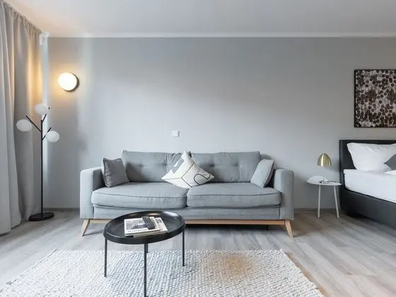 Apart Daire, 1 Büyük (Queen) Boy Yatak ve Çekyat (Essen Kibbelstr | Suite XL + Sofa Bed)