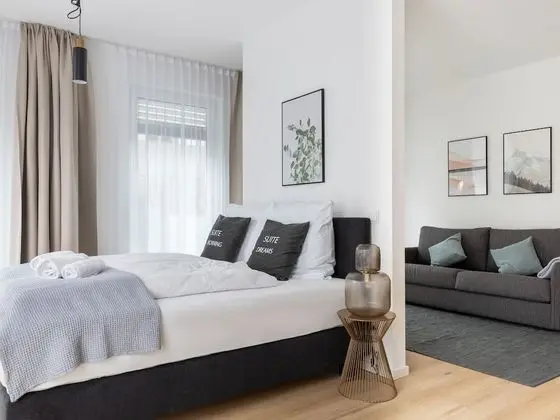 Apart Daire, Birden Çok Yatak (Gütersloh Eickhoffstr | Suite XL + Ba)