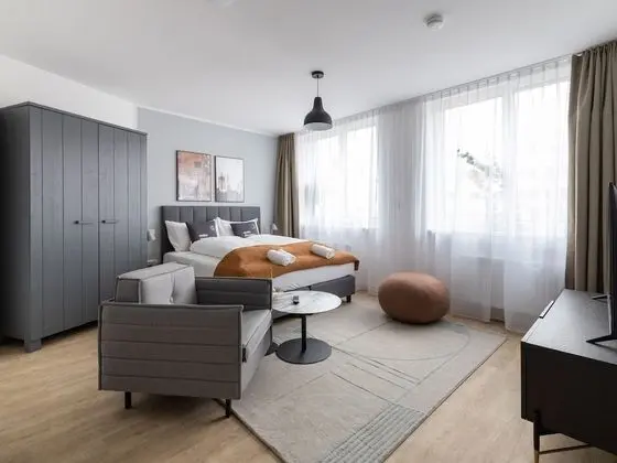 Apart Daire, 1 Büyük (Queen) Boy Yatak (limehome Klagenfurt Karfreitstraße | )