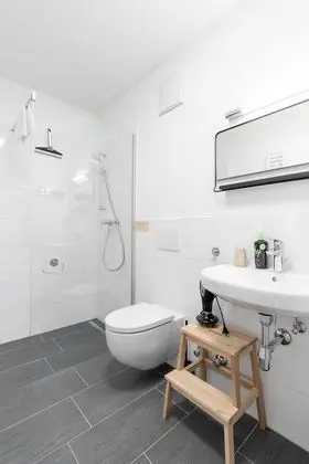 Apart Daire, 1 Büyük (Queen) Boy Yatak ve Çekyat (limehome Klagenfurt |  Suite XL + sof)