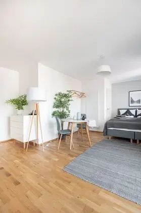 Apart Daire, 1 Büyük (Queen) Boy Yatak (limehome Leipzig Jahnallee | Suite M )