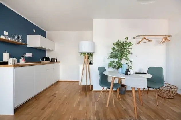 Apart Daire, 1 Büyük (Queen) Boy Yatak (limehome Leipzig Jahnallee | Suite M )