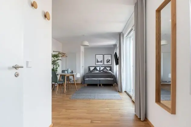 Apart Daire, 1 Büyük (Queen) Boy Yatak (limehome Leipzig Jahnallee | Suite M )
