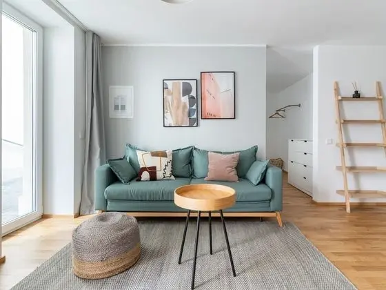 Apart Daire, 1 Büyük (Queen) Boy Yatak ve Çekyat (limehome Leipzig Jahnallee | Suite L )