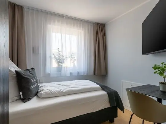 Apart Daire, 1 Tek Kişilik Yatak (Passau Bahnhofstr | Single Suite S)