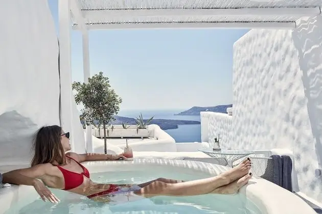 Honeymoon Süit, Sıcak Su Küveti, Deniz Manzaralı