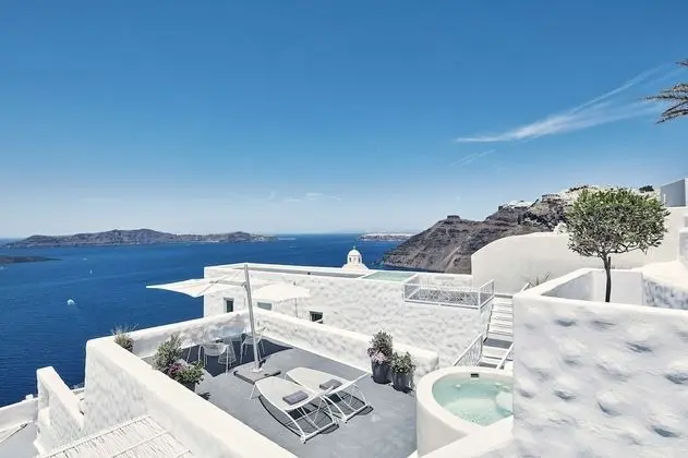 Honeymoon Süit, Sıcak Su Küveti, Deniz Manzaralı (Executive)