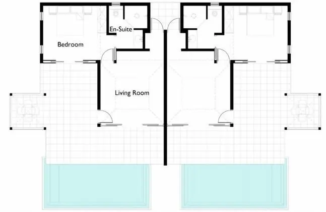 Luxury Villa, 1 Yatak Odası, Kişiye Özel Havuzlu