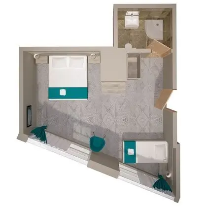 Family Üç Kişilik Oda, Banyolu/Duşlu