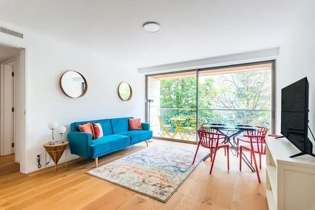 Apart Daire, 1 Çift Kişilik Yatak ve Çekyat, Balkon