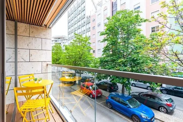 Apart Daire, 1 Çift Kişilik Yatak ve Çekyat, Balkon