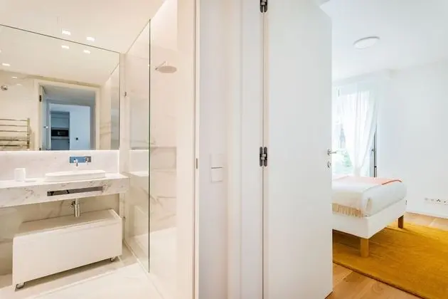 Apart Daire, 1 Çift Kişilik Yatak ve Çekyat, Balkon
