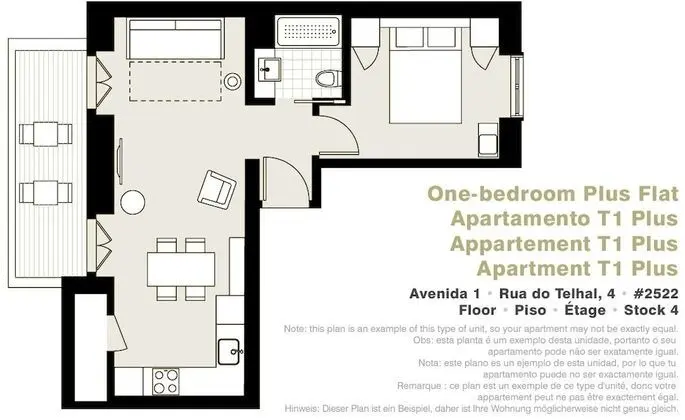 Superior Apart Daire, 1 Yatak Odası