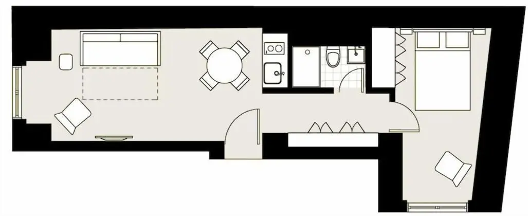 Superior Apart Daire, 1 Yatak Odası