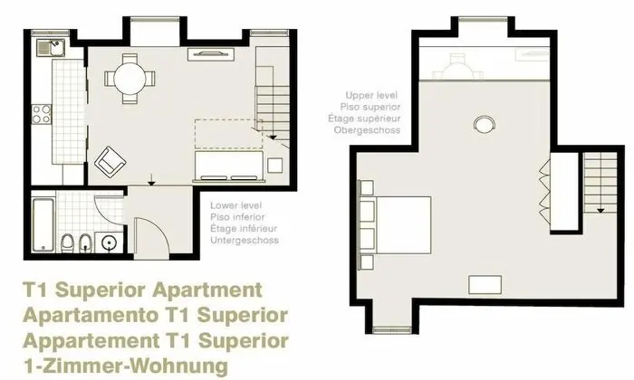 Apart Daire, 1 Yatak Odası
