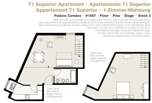 Apart Daire, 1 Yatak Odası