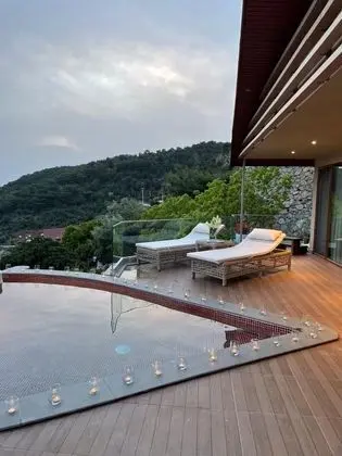 Honeymoon Suite, Deniz Manzaralı, Havuzlu
