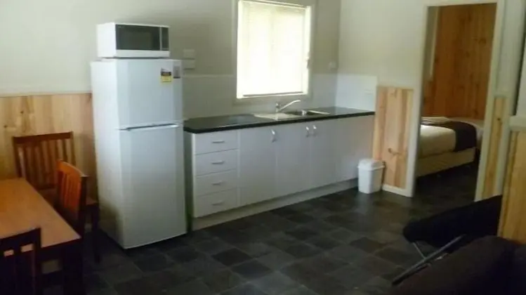 Deluxe Oda, Sigara İçilmez, Mutfak (Deluxe 2 Bdrm Cabin)