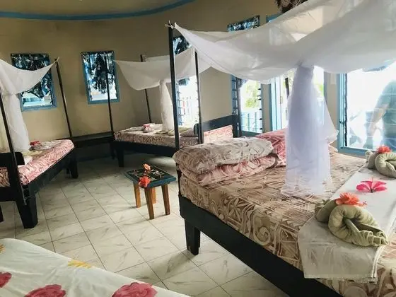 Family Dört Kişilik Oda, Okyanus Manzaralı, Denize Sıfır