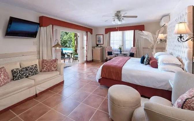 Delüks, Bir En Büyük (King) Boy Yataklı, Okyanus Manzaralı (Ocean Deluxe Room, 1 King Bed)